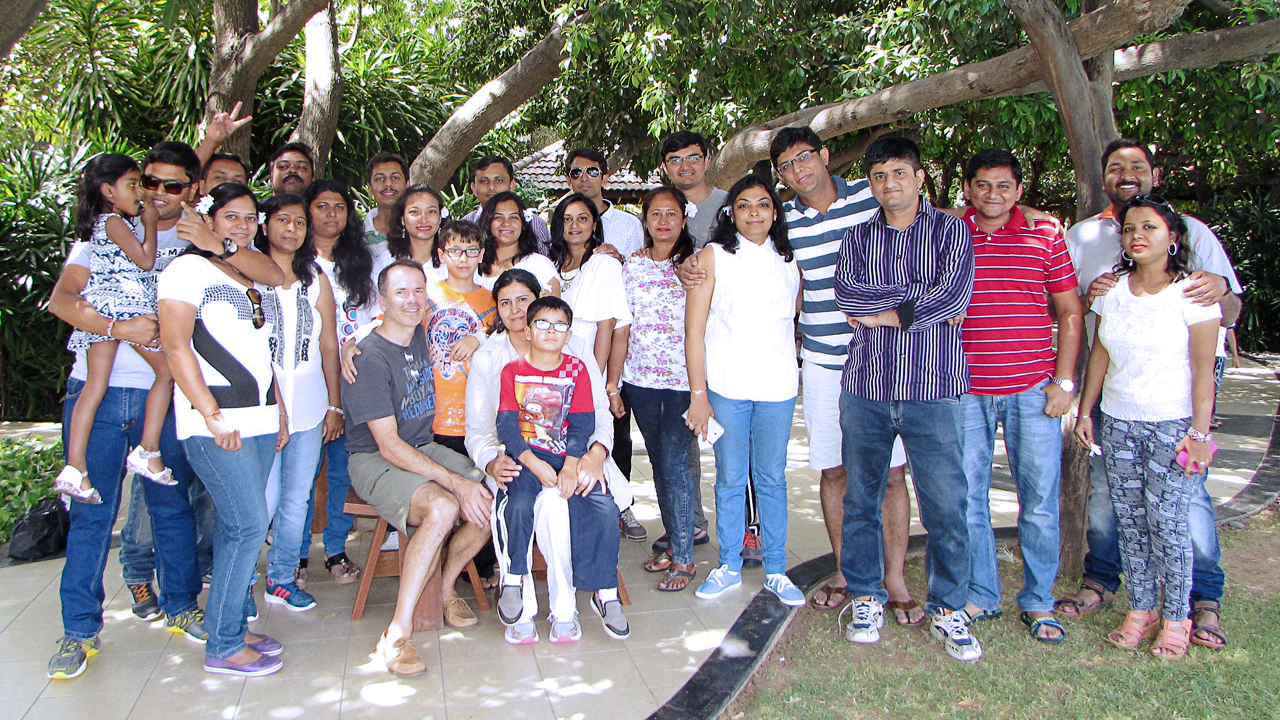 Xeo Software leadership team in Ahmedabad office